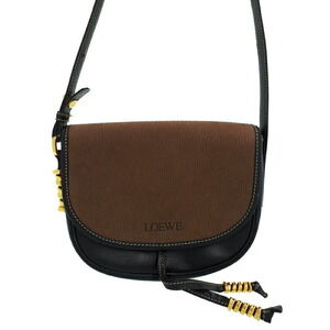 Loewe Velzquez Leather Shoulder Bag